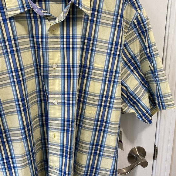 Nautica Mens Short Sleeve Button Up Shirt NWT - Picture 4 of 6